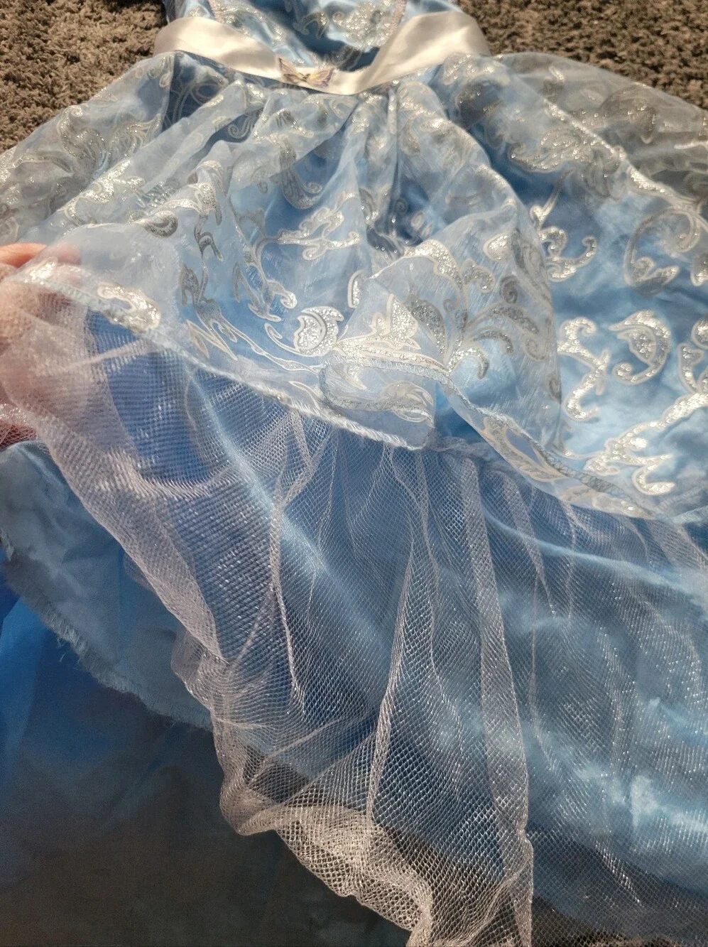Pink & Blue Princess Tulle Dress Costume Size 3+ Halloween